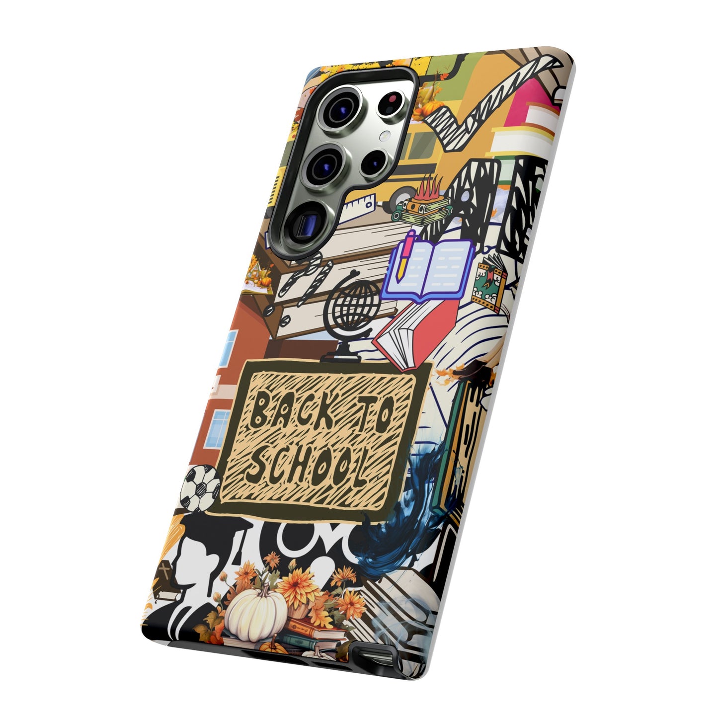 back to school tough cases for iphone, samsung & google pixel