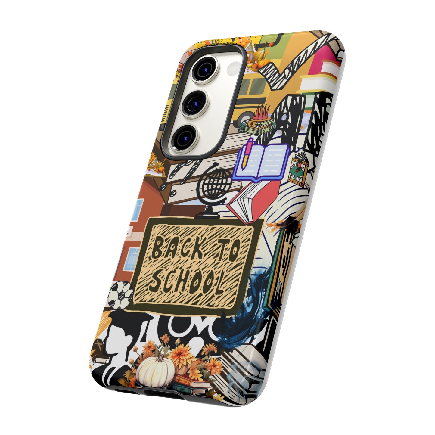 back to school tough cases for iphone, samsung & google pixel