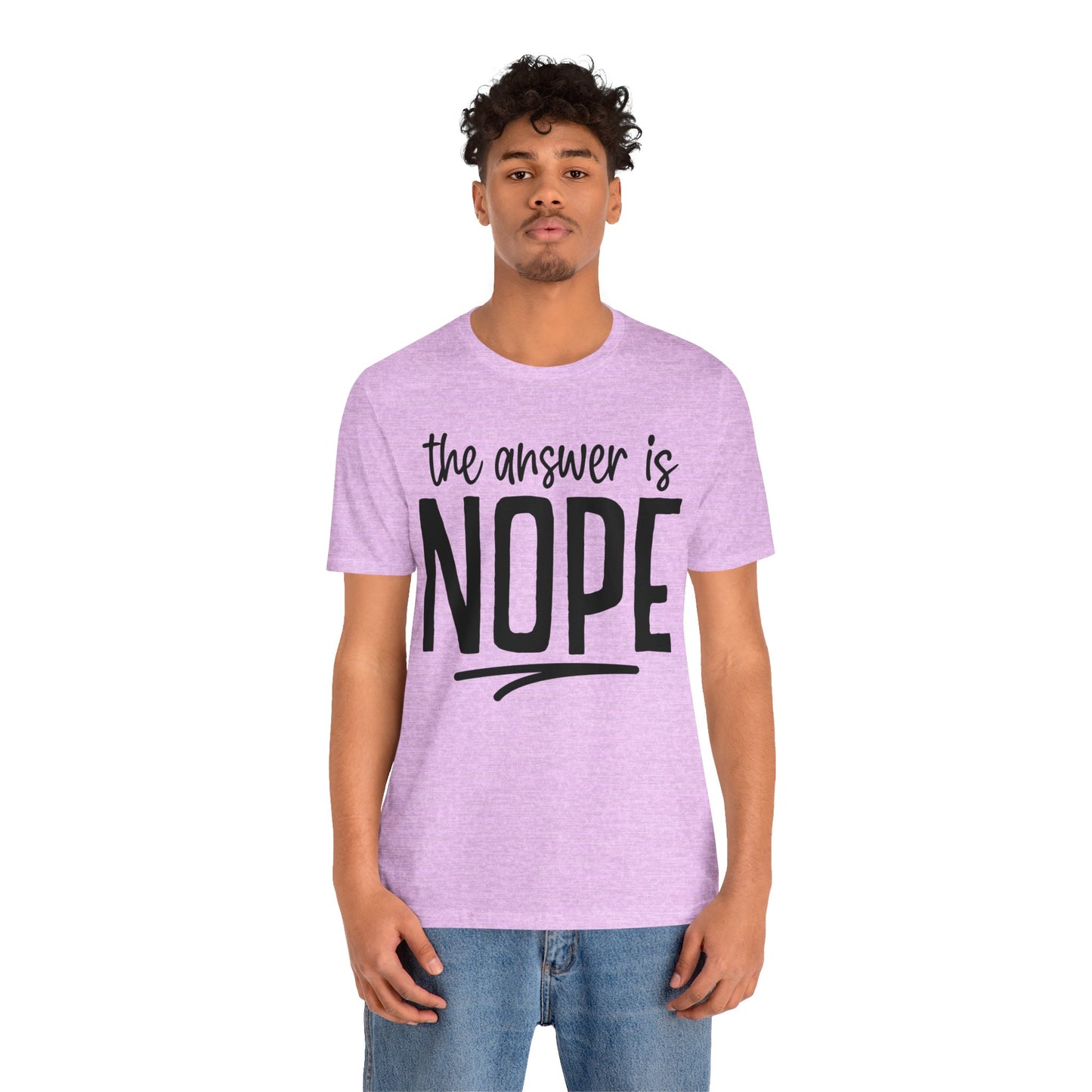 nope unisex t-shirt