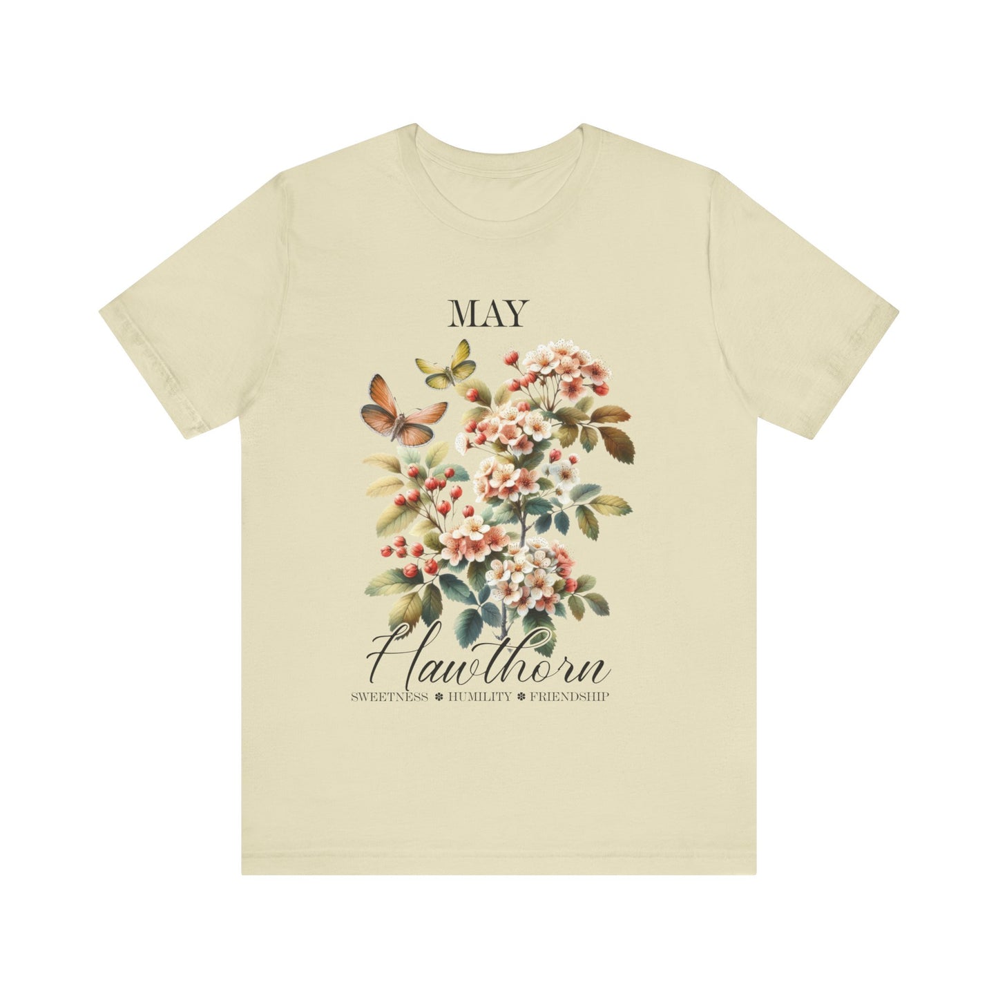 may hawthorn flowers t-shirt