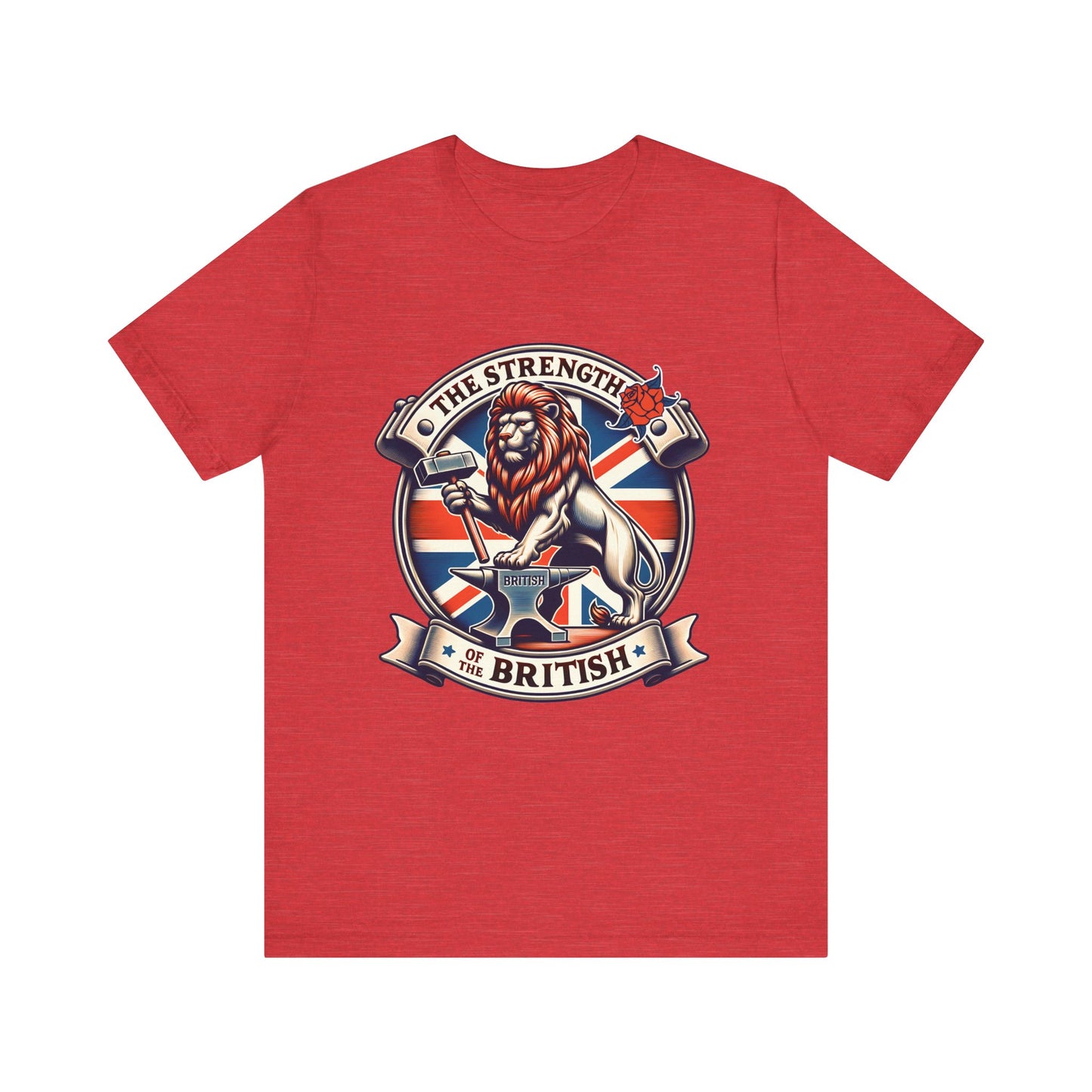 the strength of the british jersey short sleeve tee