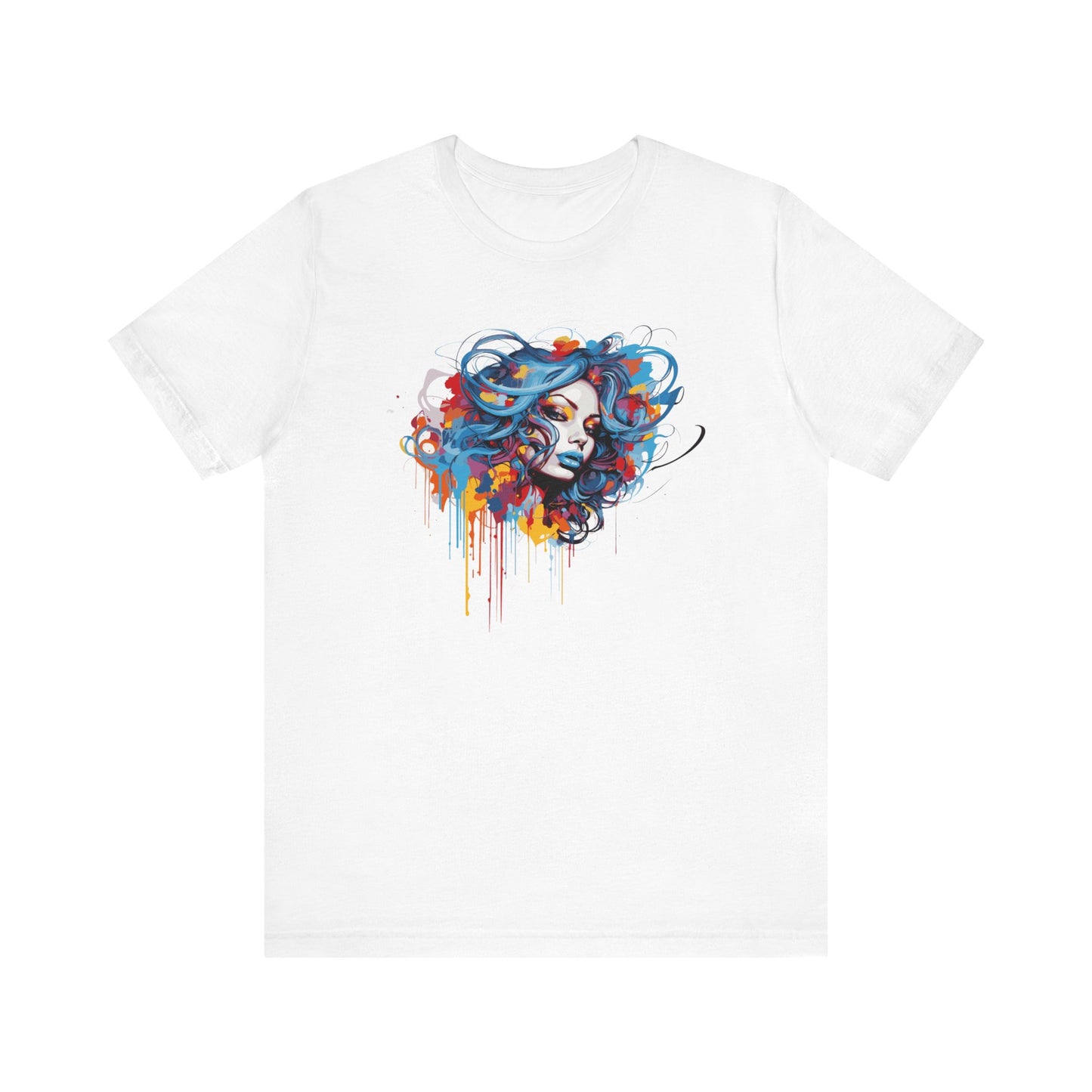 lady splatter t-shirt