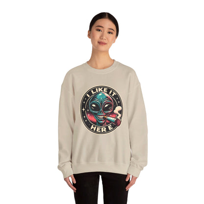 I Like It Here  Heavy Blend™ Crewneck Sweatshirt