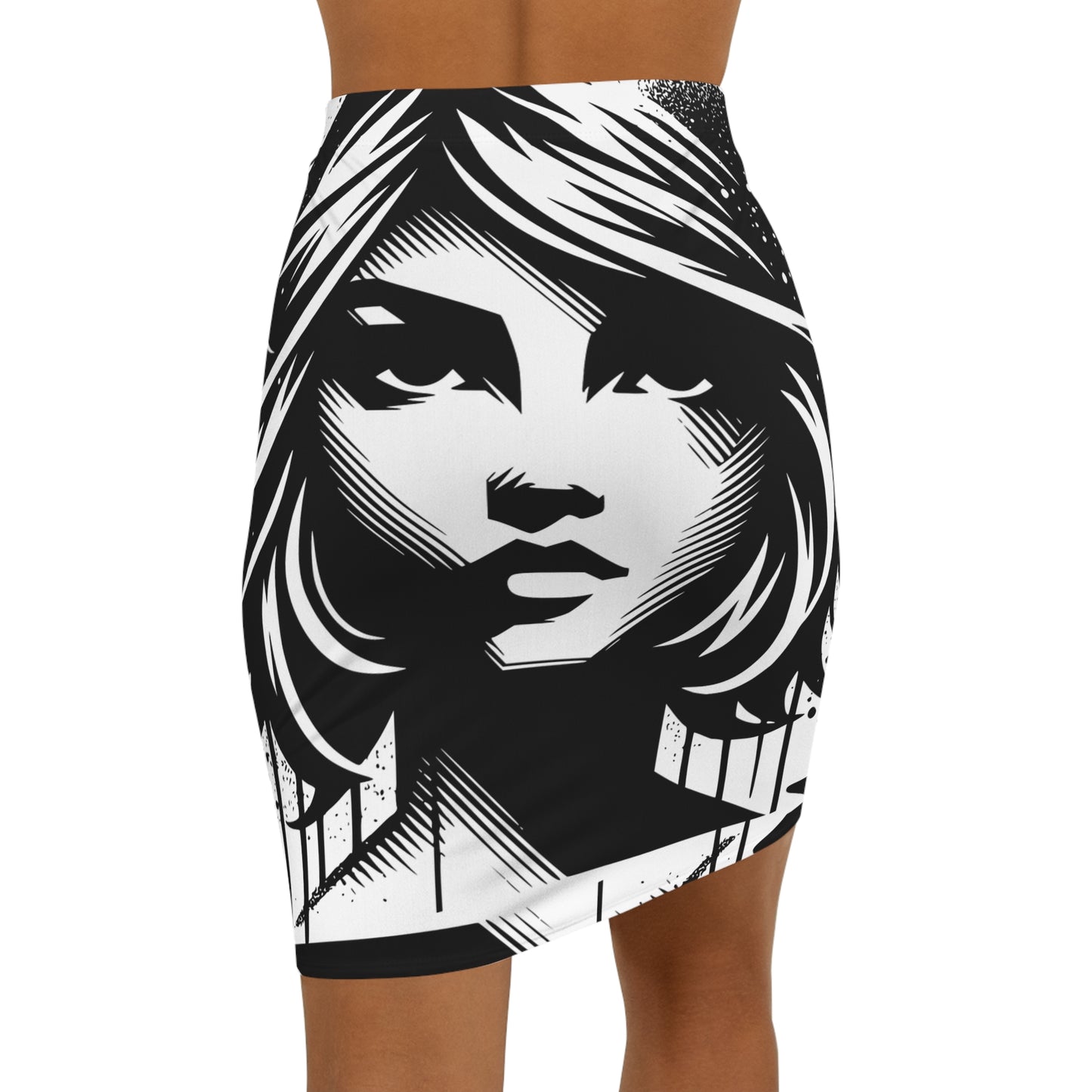 gangster girl mini skirt