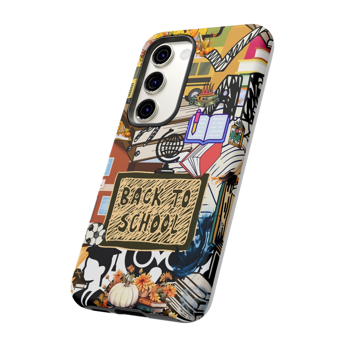 back to school tough cases for iphone, samsung & google pixel