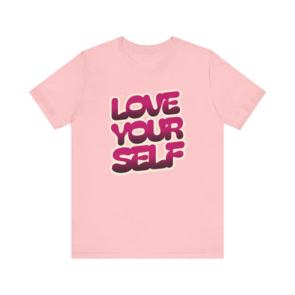 Love Yourself Jersey Short Sleeve Unisex Tee