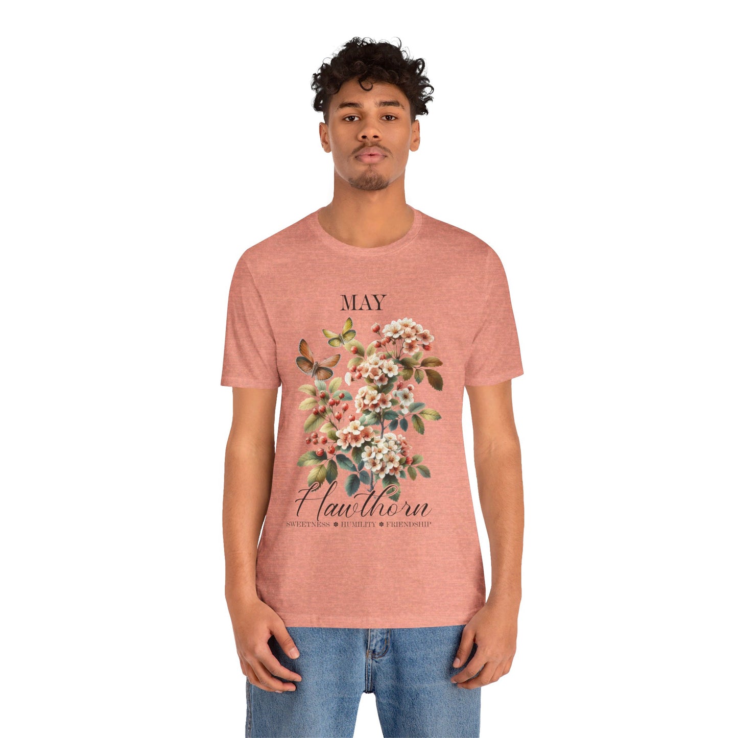 may hawthorn flowers t-shirt