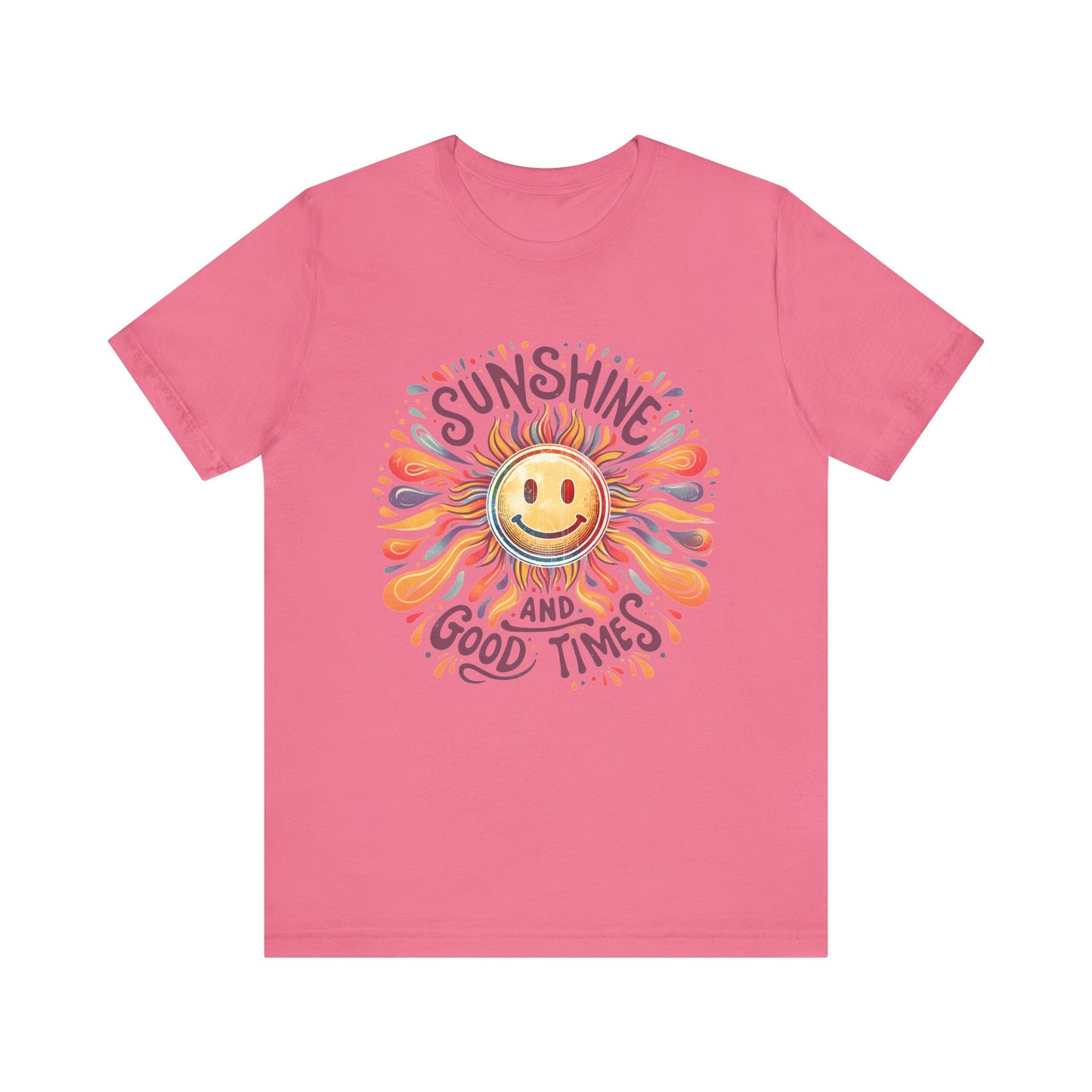 sunshine and good times jersey short sleeve tee