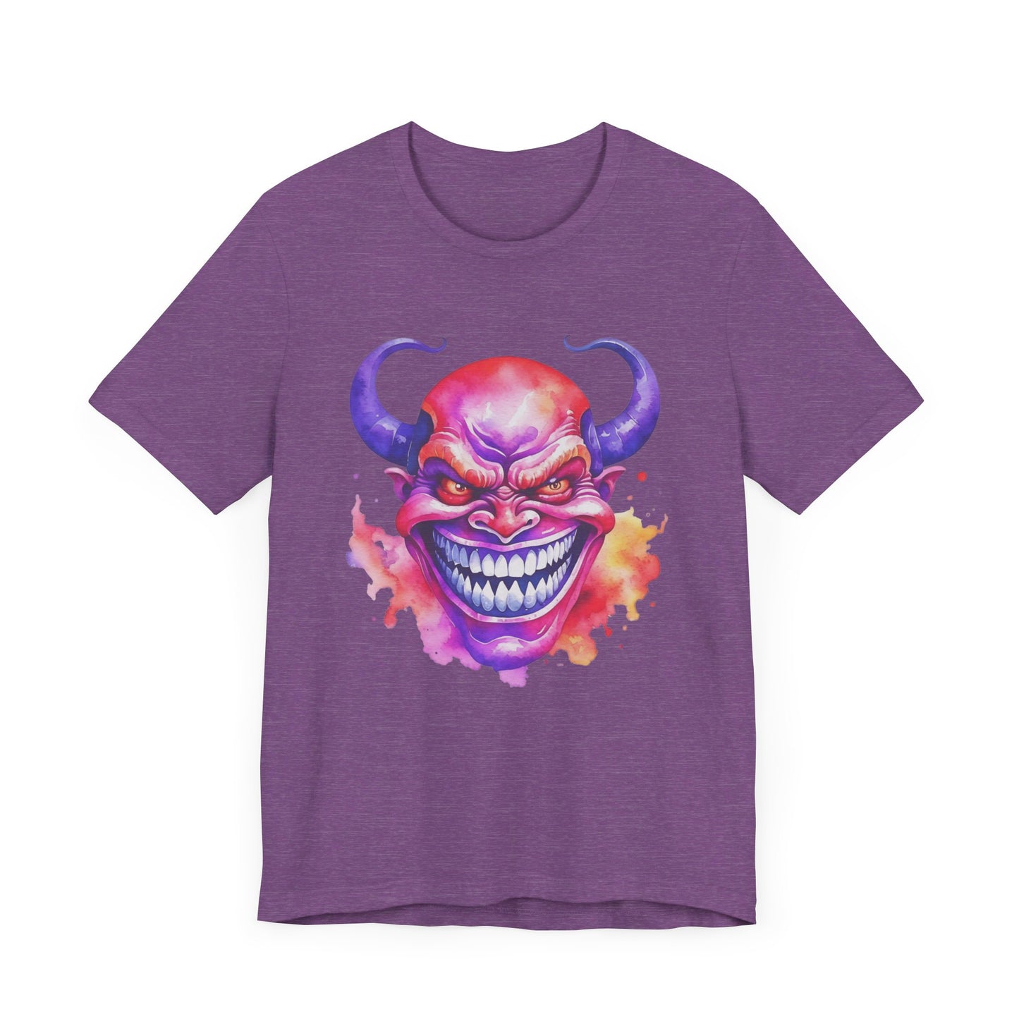 wicked smile jersey short sleeve unisex tee