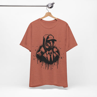 Gas Mask Soldier Logo T-Shirt