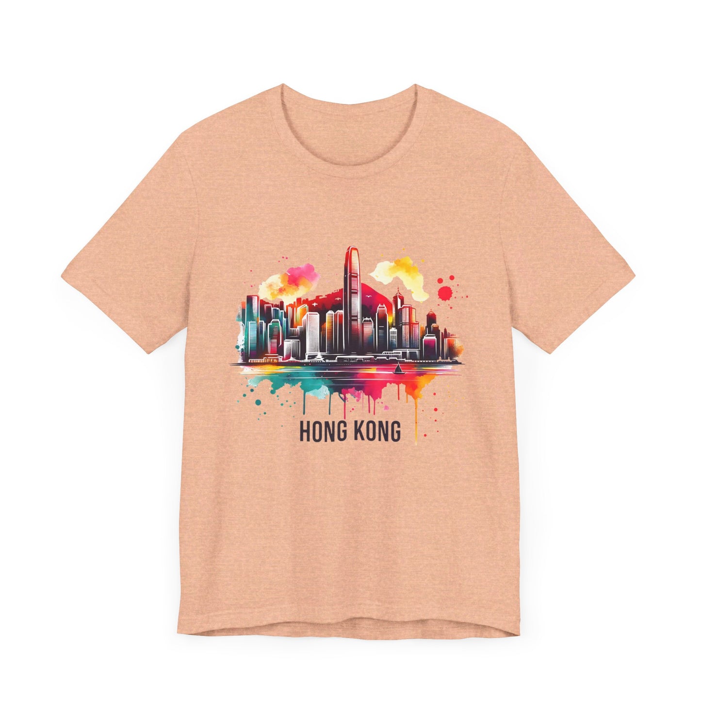 hong kong unisex jersey short sleeve tee