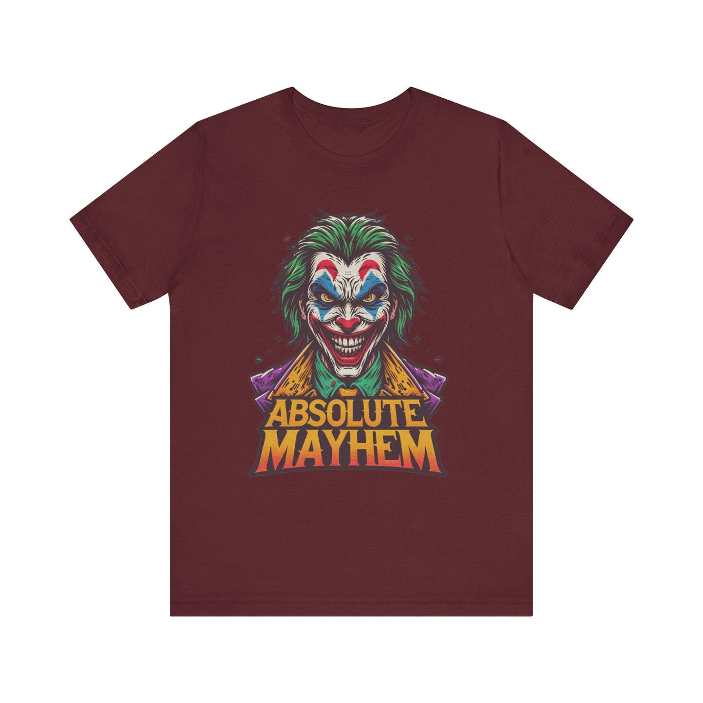 unisex absolute mayhem jersey short sleeve tee