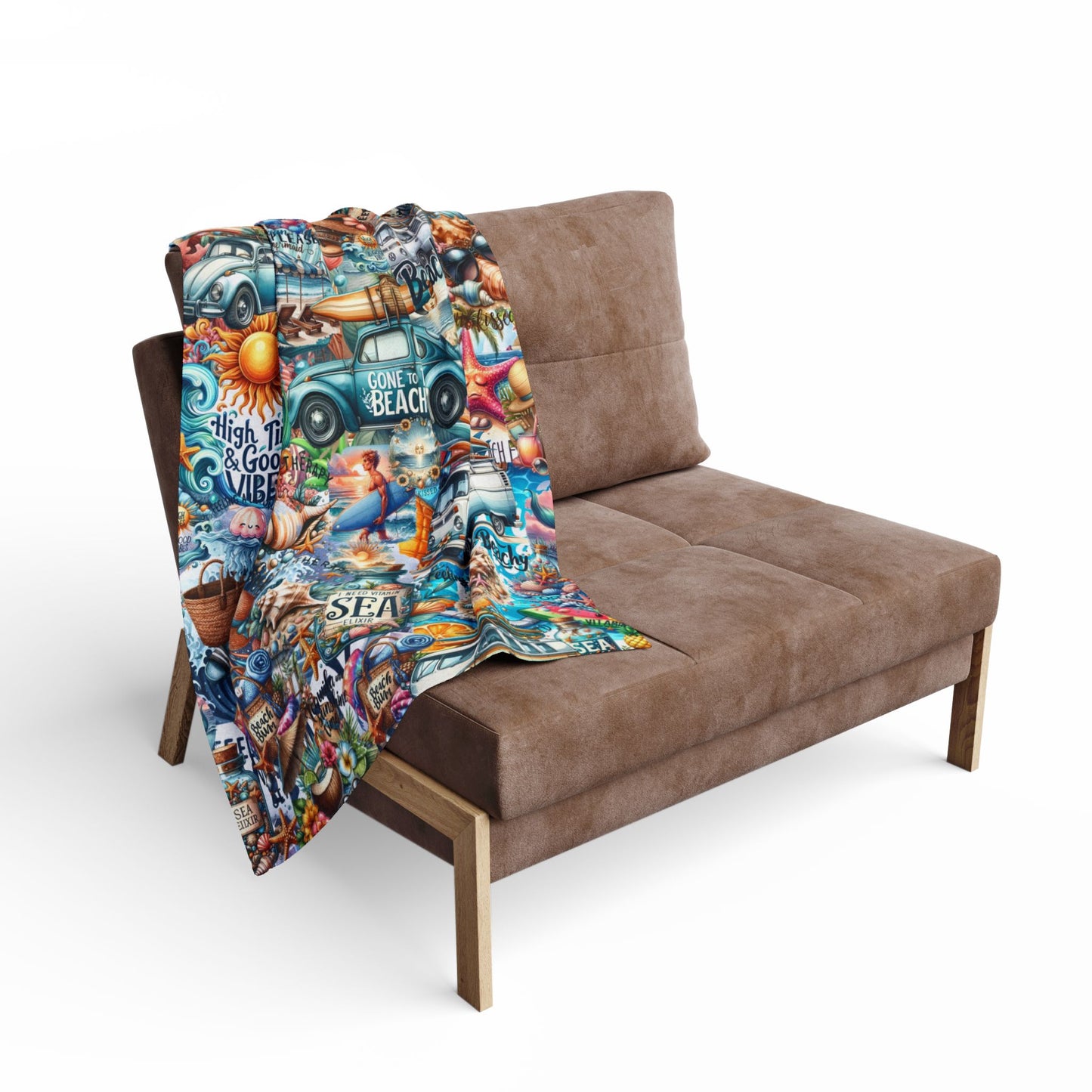 colorful graffiti art blanket