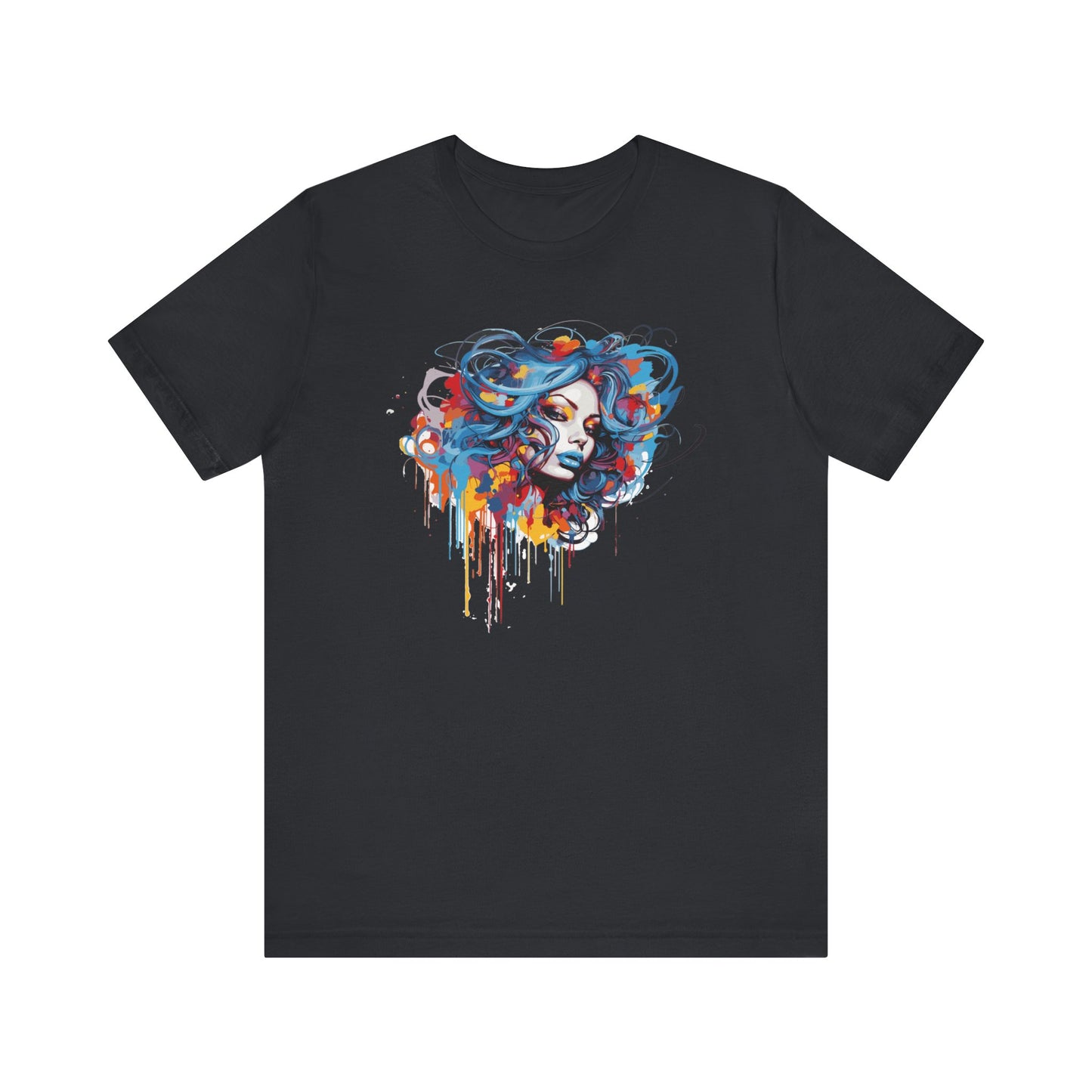 lady splatter t-shirt