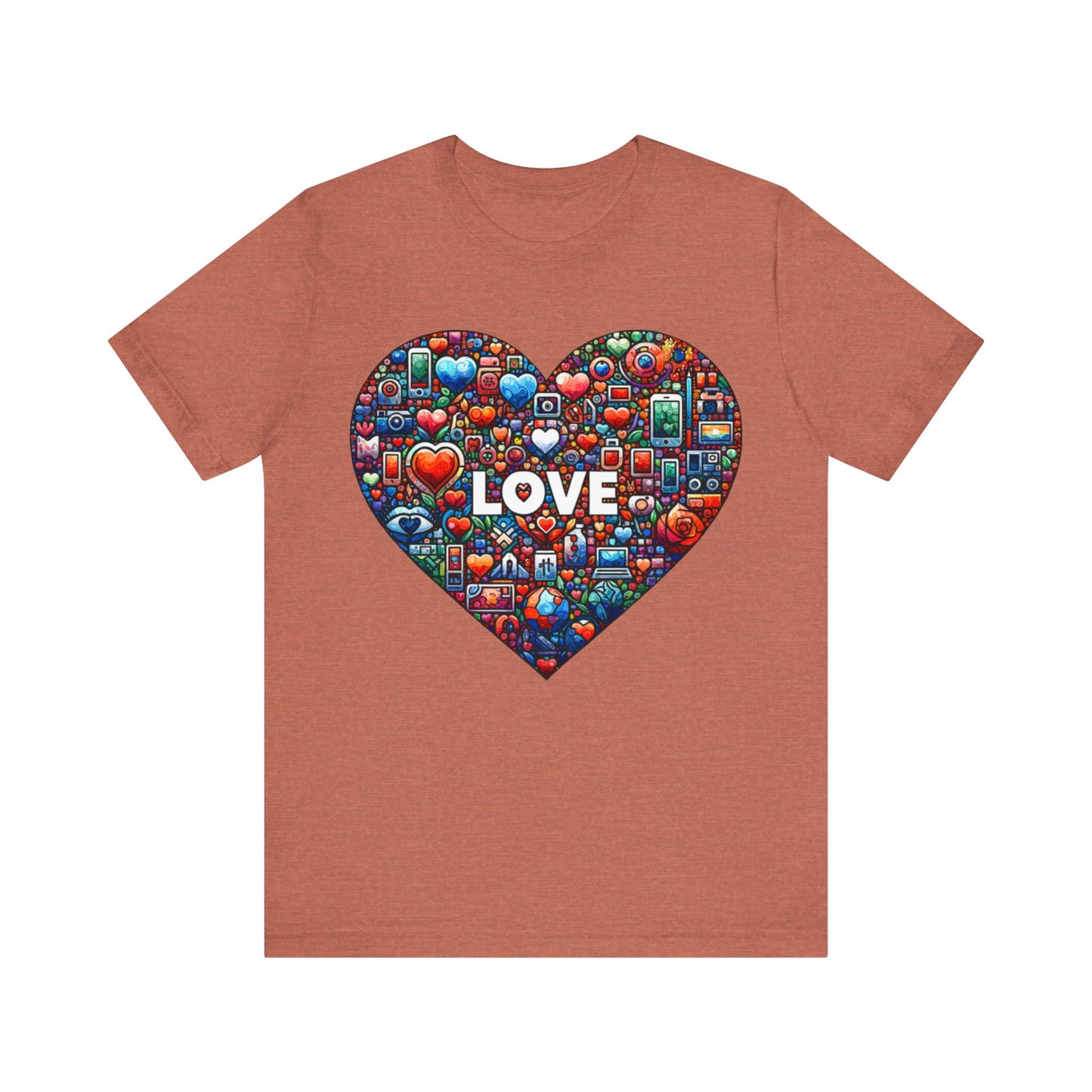 love heart emoji t-shirt