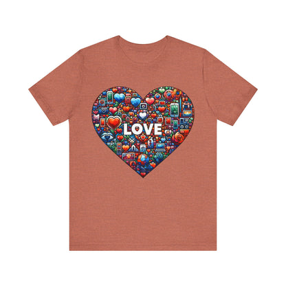 Love Heart Emoji T-Shirt