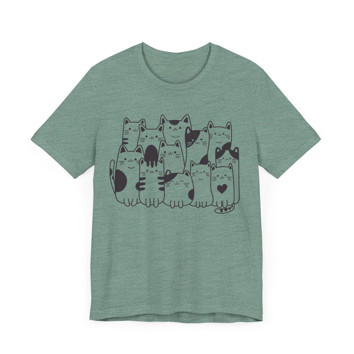 cat crew t-shirt