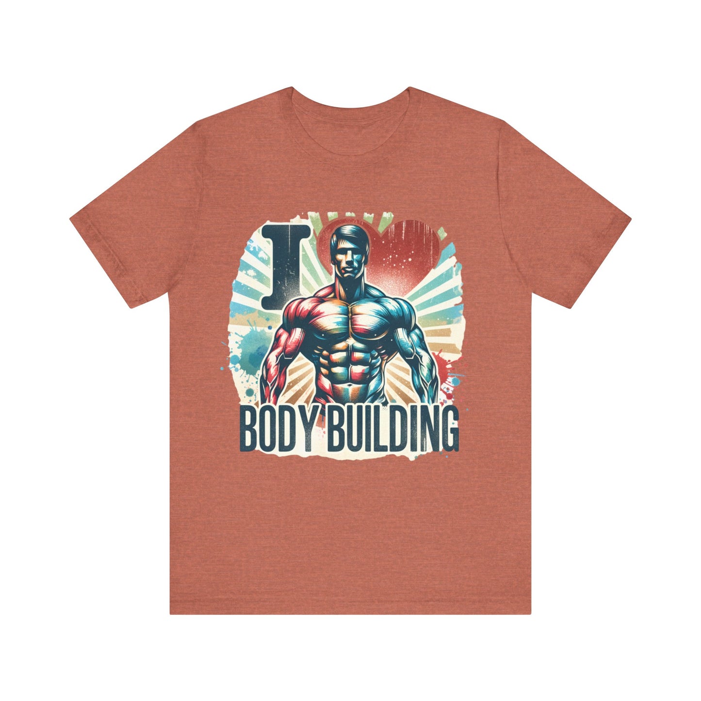 bodybuilding logo t-shirt