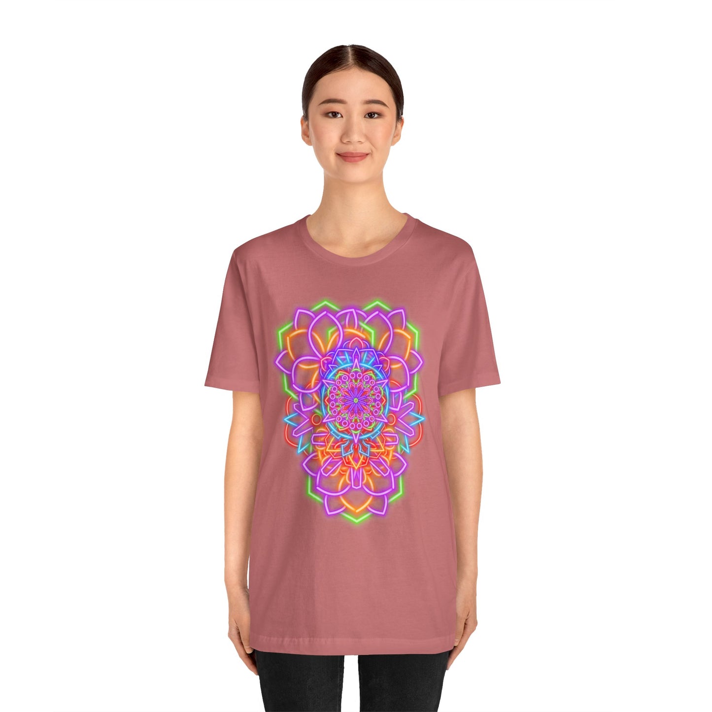 mandala art t-shirt