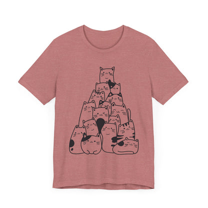 Cat Tree Pattern T-Shirt