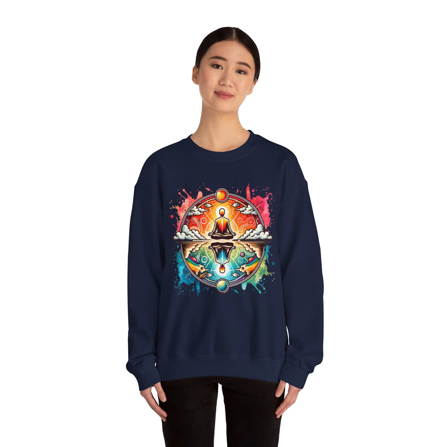 chakra heavy blend™ crewneck sweatshirt