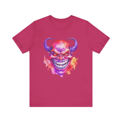 Wicked Smile Jersey Short Sleeve Unisex Tee