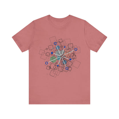 Crystal Schematic Design T-Shirt