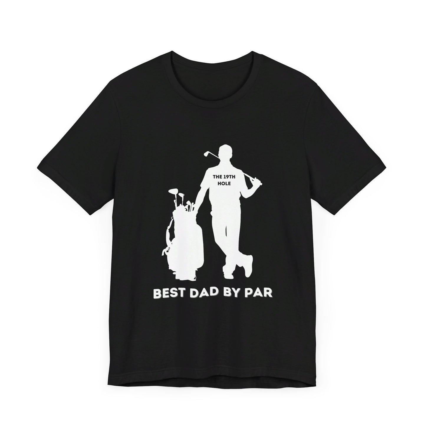 best dad by par jersey short sleeve unisex tee