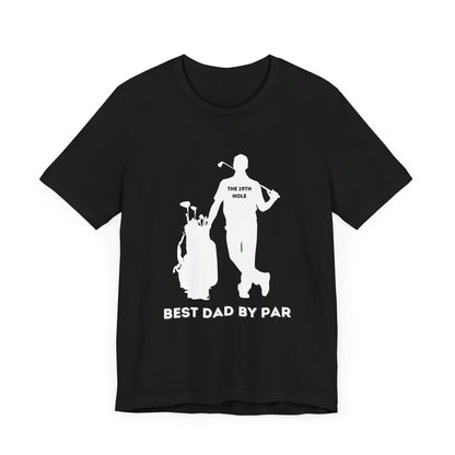 Best Dad By Par Jersey Short Sleeve Unisex Tee