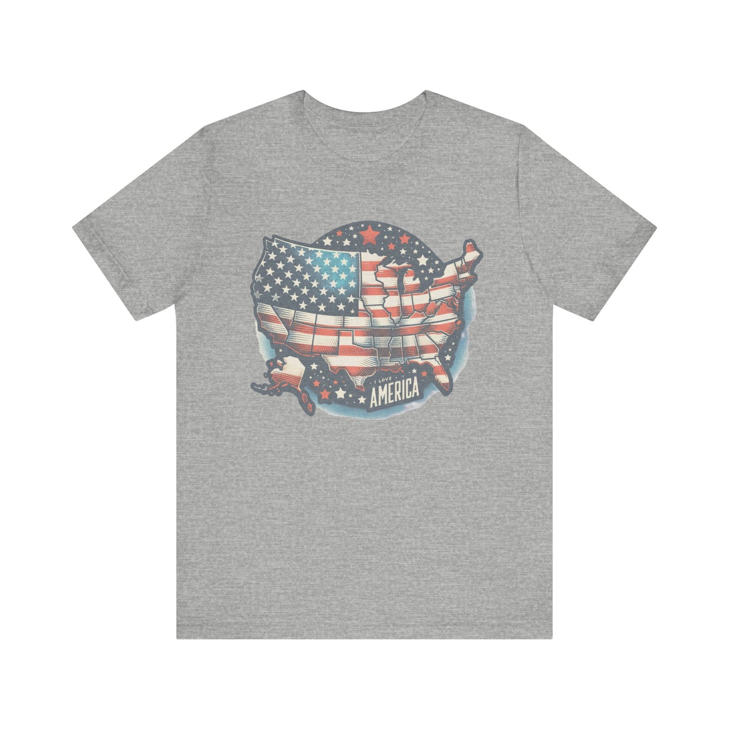 america unisex jersey short sleeve tee