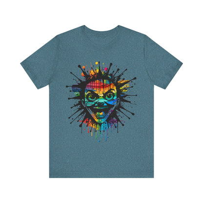 Joker Faced Printed T-Shirt