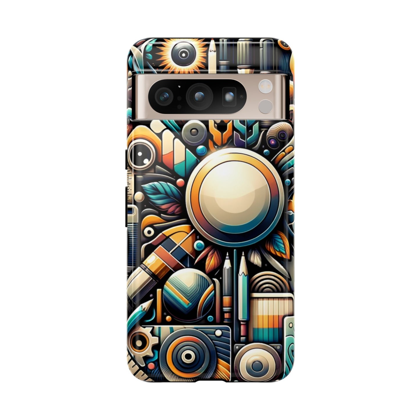 doodle tough cases for iphone, samsung & google pixel