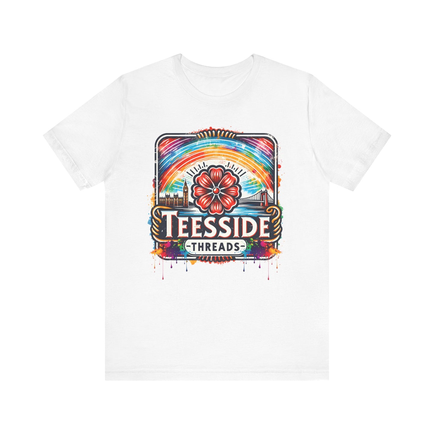 teessides threads unisex jersey short sleeve tee