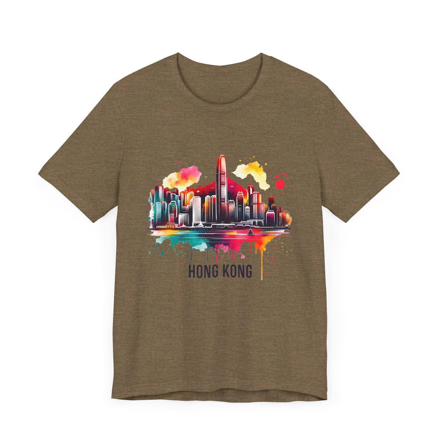 hong kong unisex jersey short sleeve tee