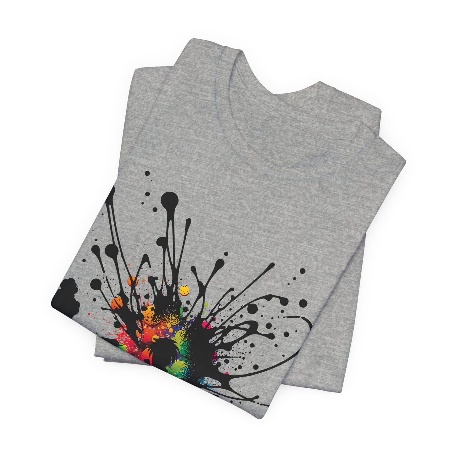 color splash unisex t-shirt