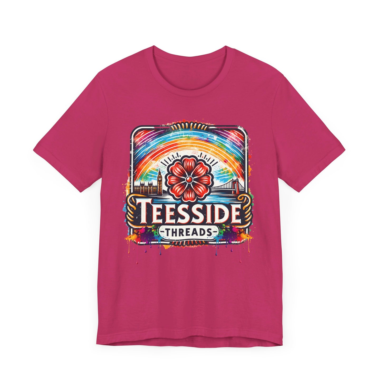 teessides threads unisex jersey short sleeve tee