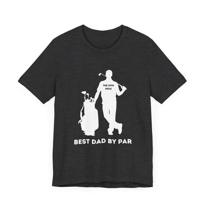 Best Dad By Par Jersey Short Sleeve Unisex Tee