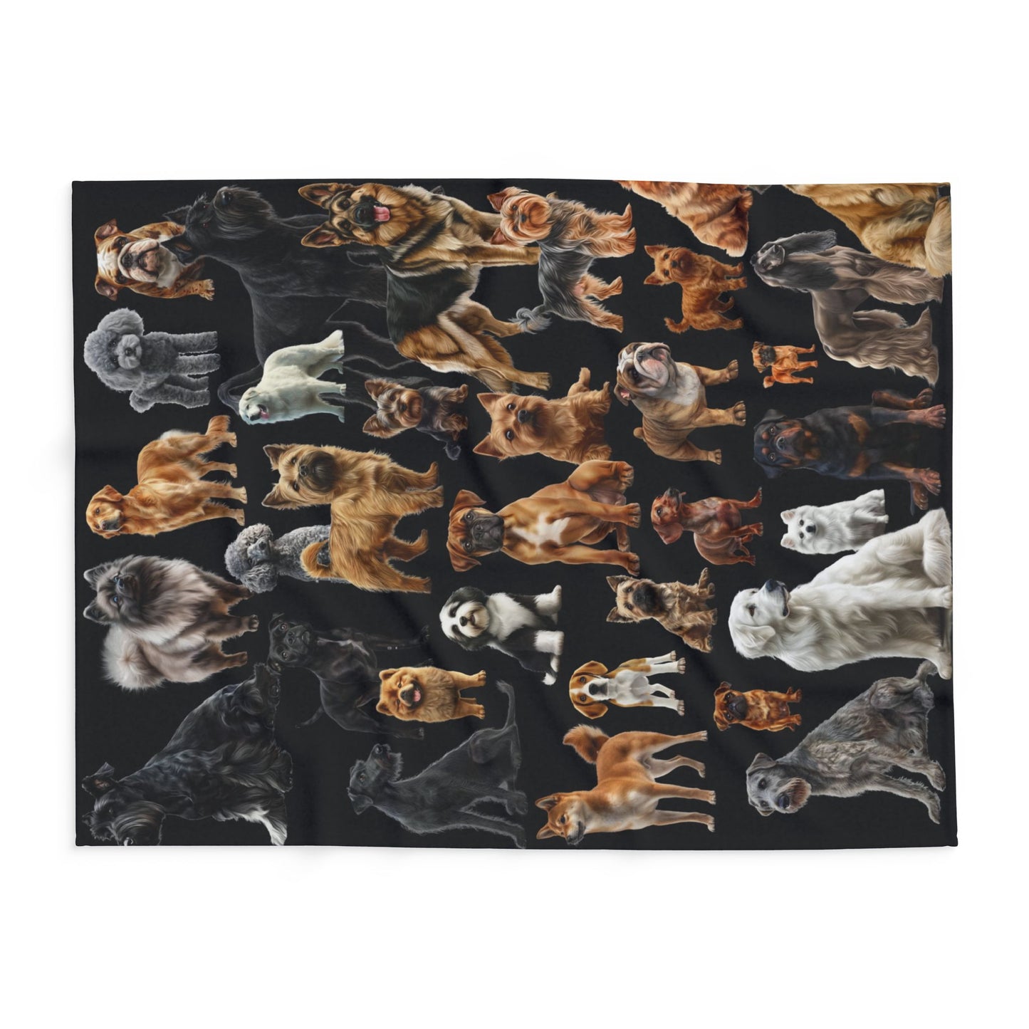 dogs bedding fleece blanket