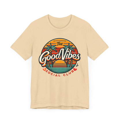 Good Vibes Unisex Jersey Short Sleeve Tee