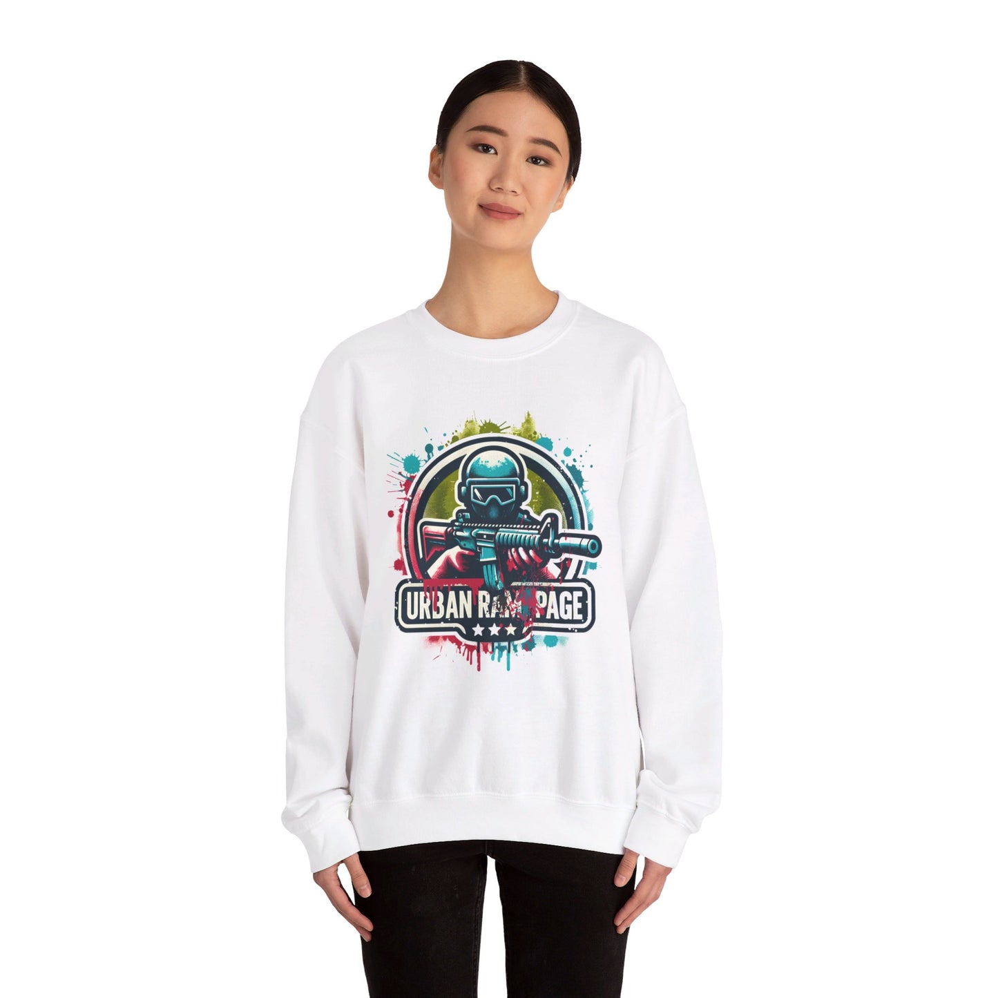 urban rampage heavy blend™ crewneck sweatshirt