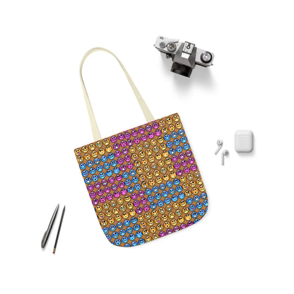 Faced Emoji Tote Bag