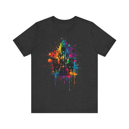 Colorful Paint Splatter T-Shirt