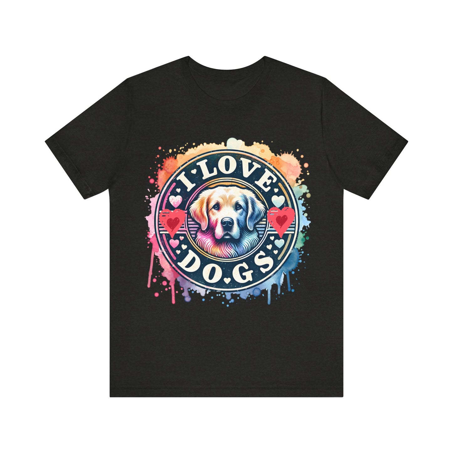 dog love tattoo t-shirt