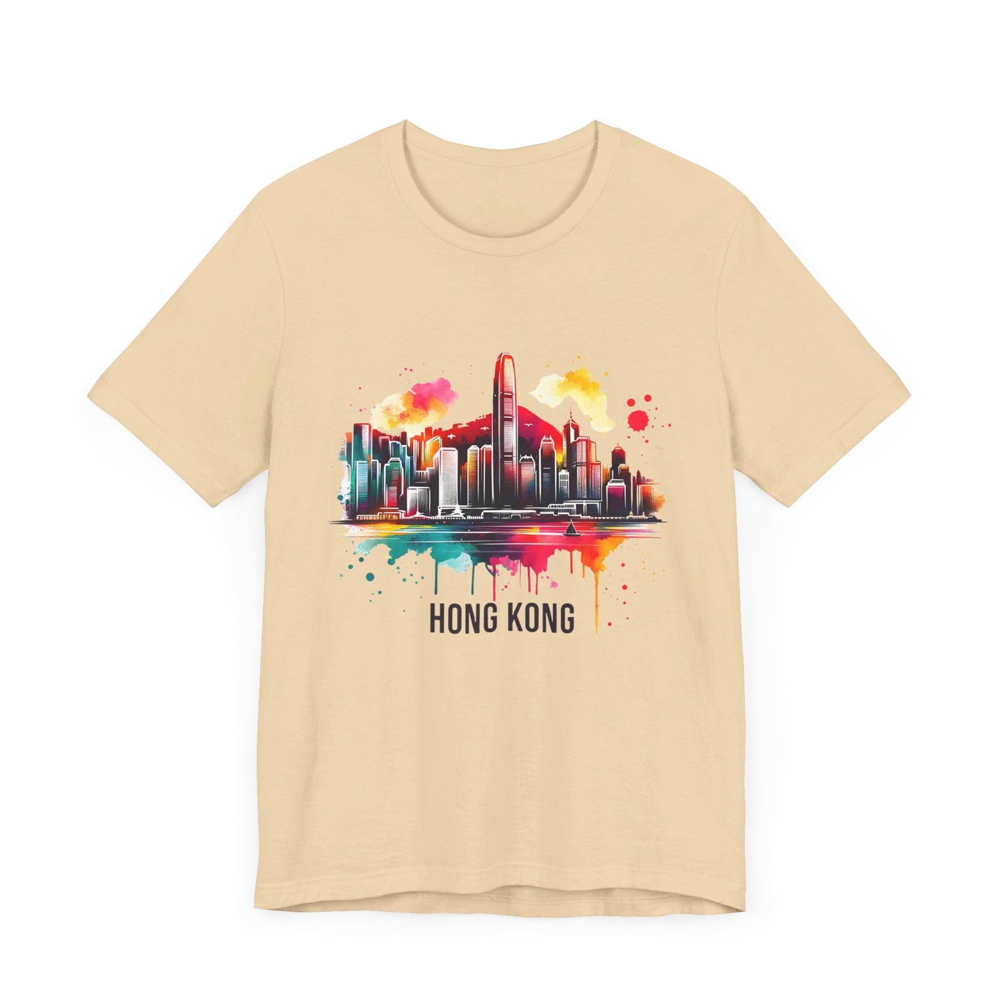 hong kong unisex jersey short sleeve tee