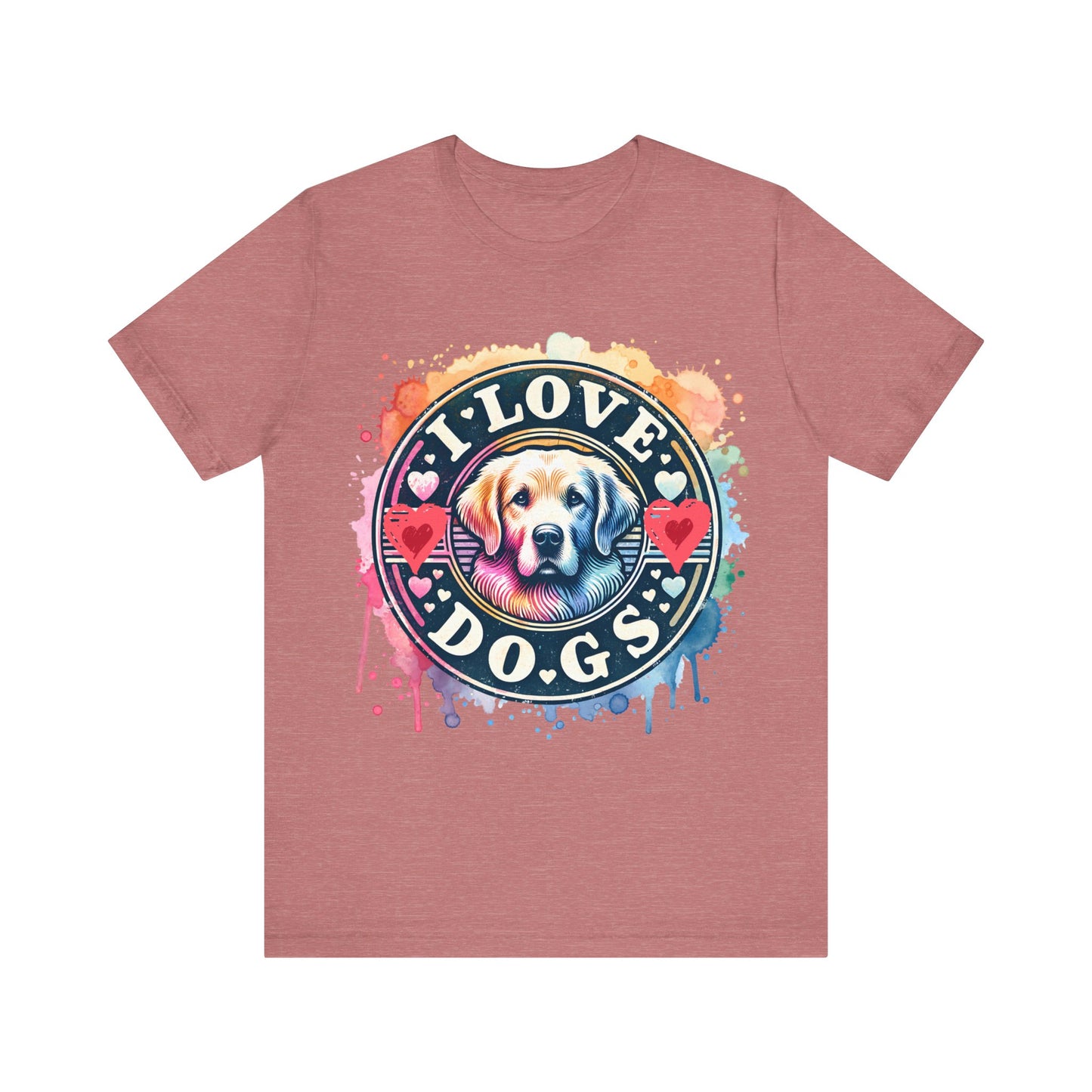 dog love tattoo t-shirt