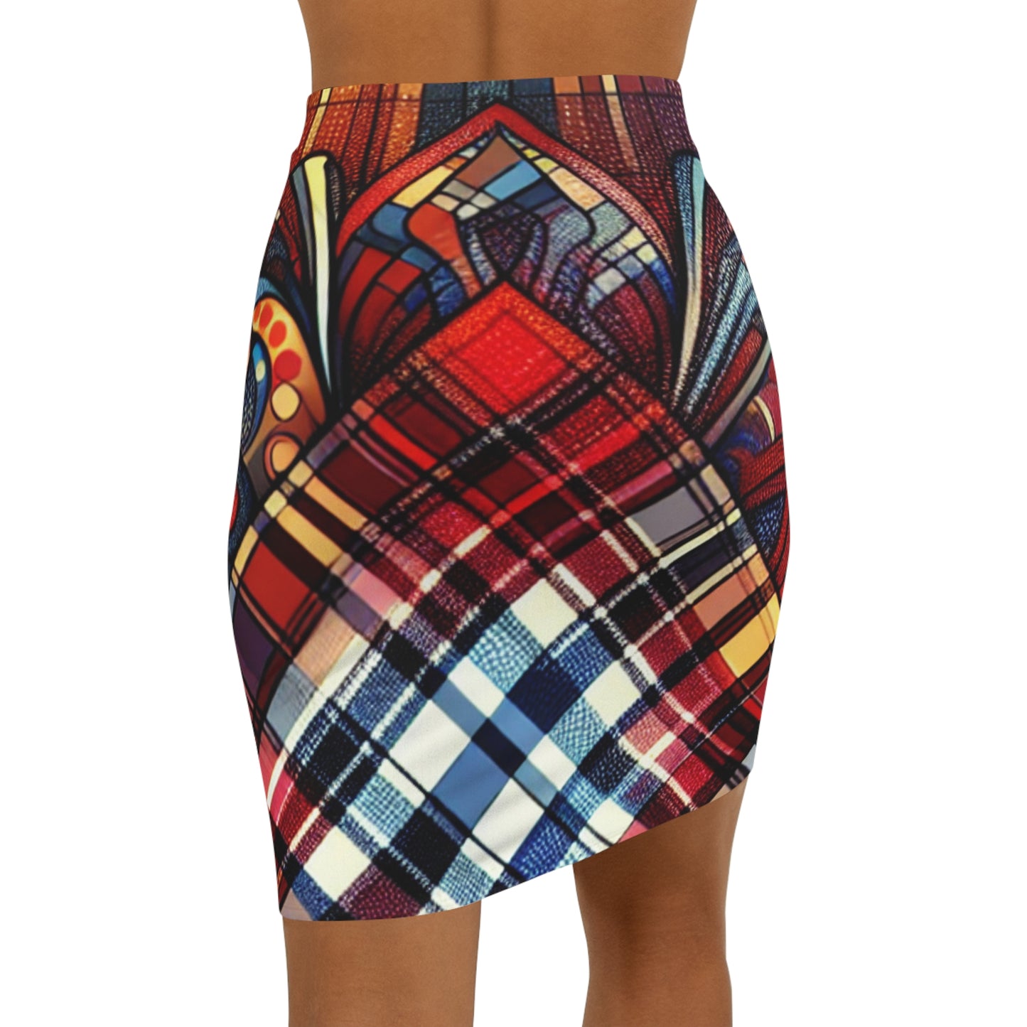 tartan mini skirts