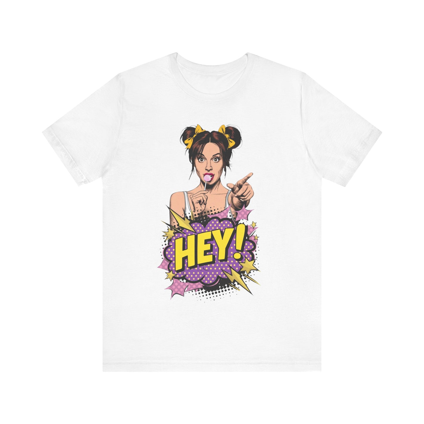 hey cute girl unisex t-shirt