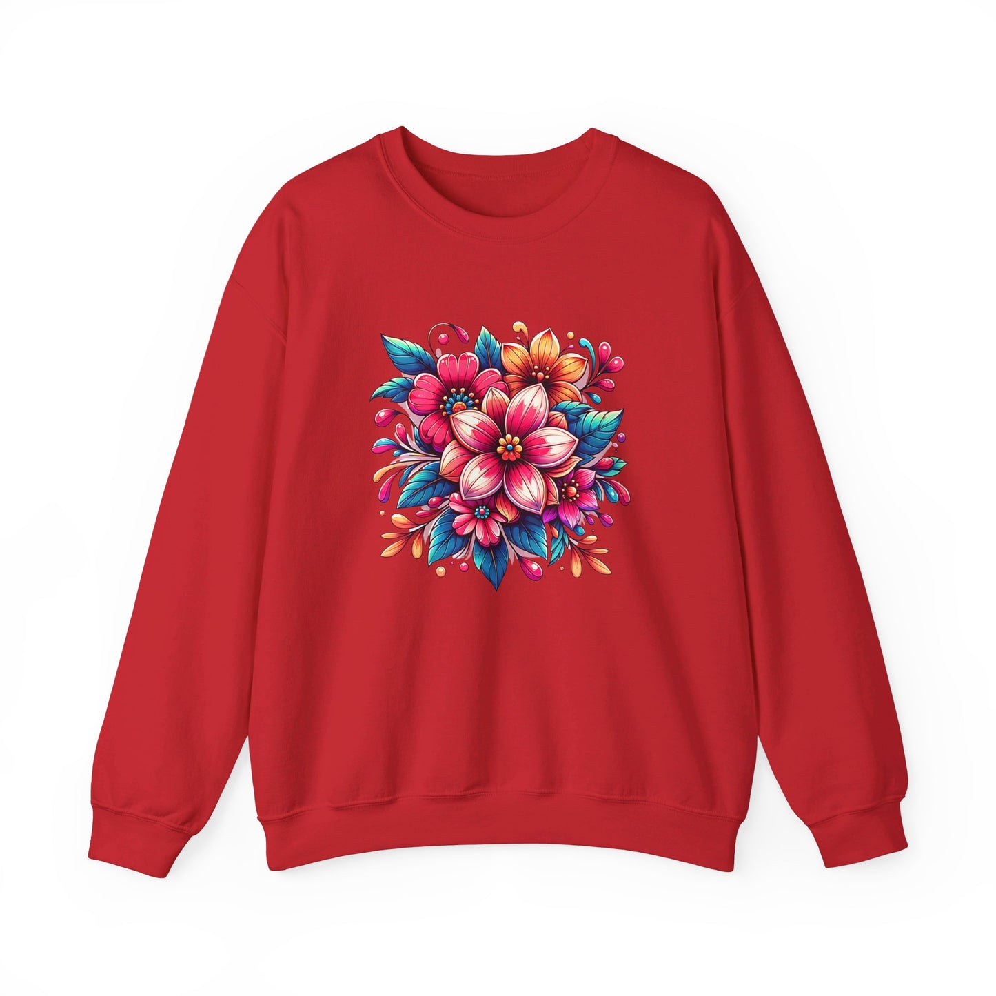 flourish heavy blend™ crewneck sweatshirt