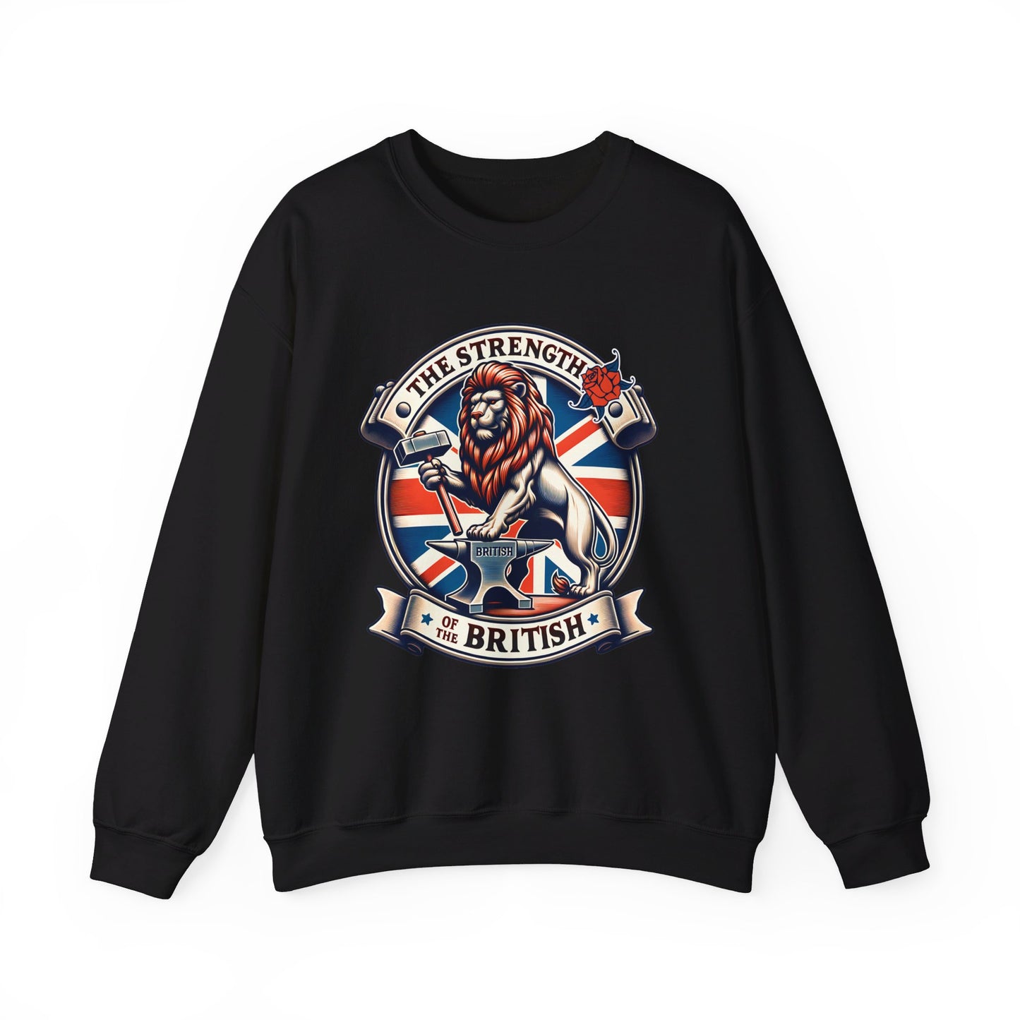 the strength of british heavy blend™ crewneck sweatshirt