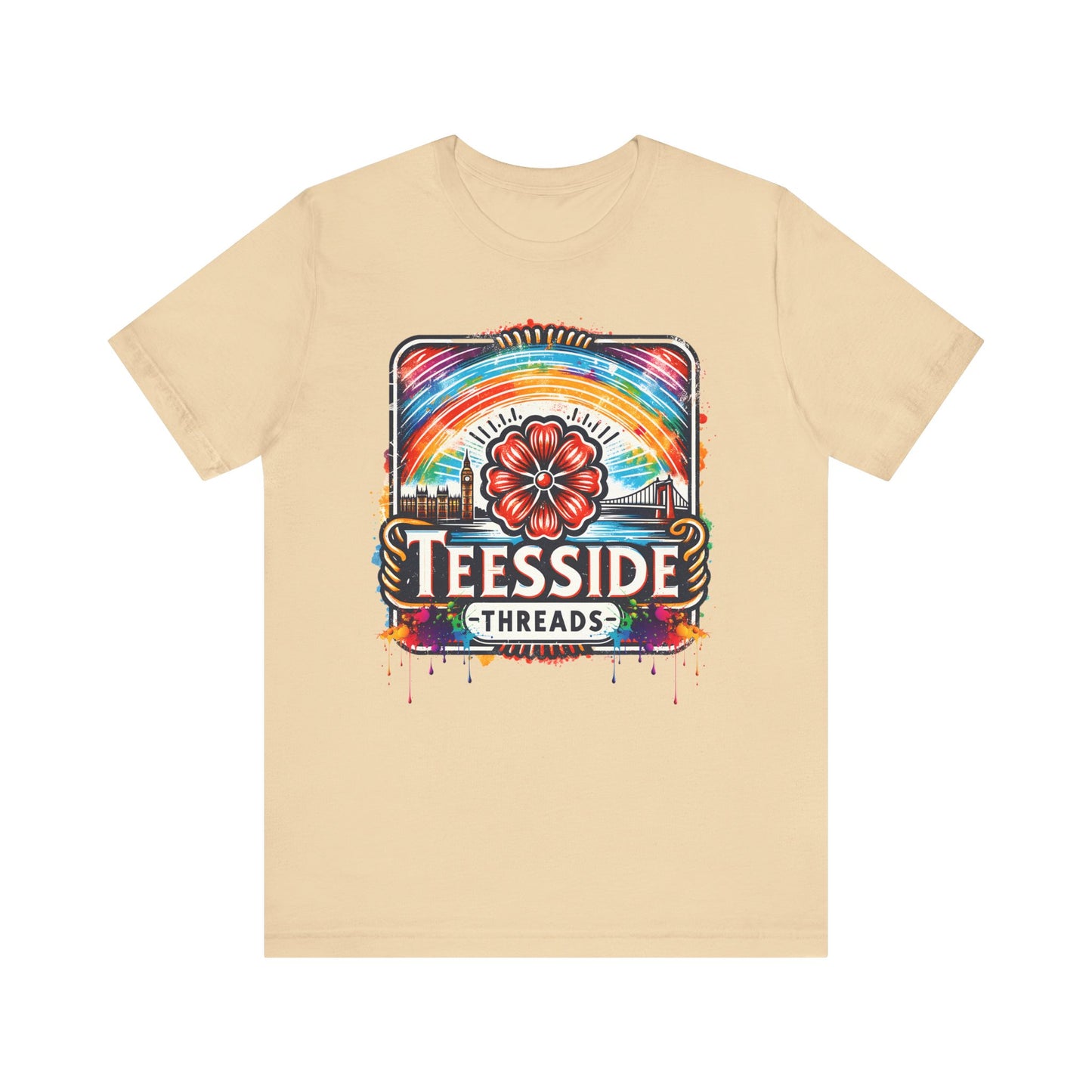 teessides threads unisex jersey short sleeve tee